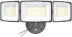 Onforu 130W Dusk to Dawn Flood Lights Outdoor,6500K Outdoor Lighting,13000LM Super Bright Lights,IP65 Waterproof Hardwired LED Security Lights for Garage,Yard,Outside by Onforu