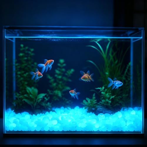 500 Pcs Glow in the Dark Rocks,White Glow Pebbles 0.8 Inch, - Image 7