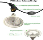 Outdoor LED Grow Lights, Waterproof String Grow Light, Full Spectrum Plant Growing Lights with 12Ft Adjustable Cord 3 Lights - Image 4