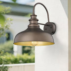 4 Pack Outdoor Wall Lights, Farmhouse Barn Light, Oil Rubbed Bronze - Image 2