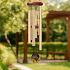 Personalized Hunting Memorial Wind Chime – “Until We Hunt Again” Wind Chimes – Custom Name & Years – Outdoor Sympathy Gift for Hunters, Dad, or Grandpa – Memorial Garden Remembrance Chime - Image 3