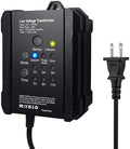 Gardenreet 65W Low Voltage Landscape Lighting Transformer with Timer and Photocell Sensor IP65 Waterproof, 12V DC for Outdoor LED Pathway, Spotlights by Gardenreet