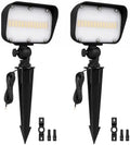 Low Voltage Flood Lights Outdoor, 7W 12-24V, 3000K Black, 2 Pack by Varmtalys