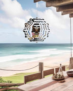 America Anniversary Wind Spinner for Garden Yard 12In, Independence Day Bald Eagle 3D Stainless Steel Kinetic Hanging Wind Spinners Rustproof Outdoor Decor for Lawn Patio Home - Image 6