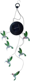 Wind Chimes Indoor Outdoor Solar Mobile LED Light Color Changing Wind Chimes Dragonfly Pendant Aeolian Bell Yard Garden Home Decoration Hanging Ornament by Unknown