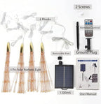 4 Pack 800 LED Solar Starburst Sphere Lights,Firework Light Remote Control - Image 6