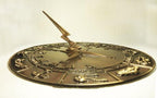Brass Constellations Sundial - 12" inches Wide - Image 5