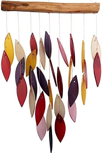 Blue Handworks Fiesta Waterfall Glass Wind Chime by GiftEssentials