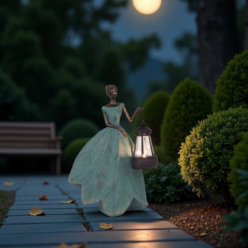 Guichifun Fairy Statues Garden Decor with Solar Lights Gifts for Women - Image 3