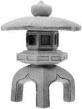 Miniature Pagoda Model Sandstone Outdoor Ornament for Planters Xmas by Unknown