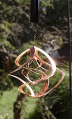 Red Carpet Studios The Original Cosmix Deluxe Helix Wind Spinner, Double Copper, Medium 14-Inch (Pack of 4) - Image 5