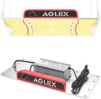 AGLEX K1000 LED Grow Light, Grow Light with Daisy Chain & Dimmable, Full Spectrum Plant Grow Lights for Hydroponic Indoor Plants Seeding by AGLEX