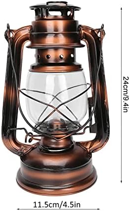 Kerosene Lamp, Retro Iron Hanging Design,.4 Inch - Image 3