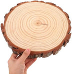Abaodam Garden Stepping Stones Outdoor, Wooden Tree Ring Stepping Stone - Image 2