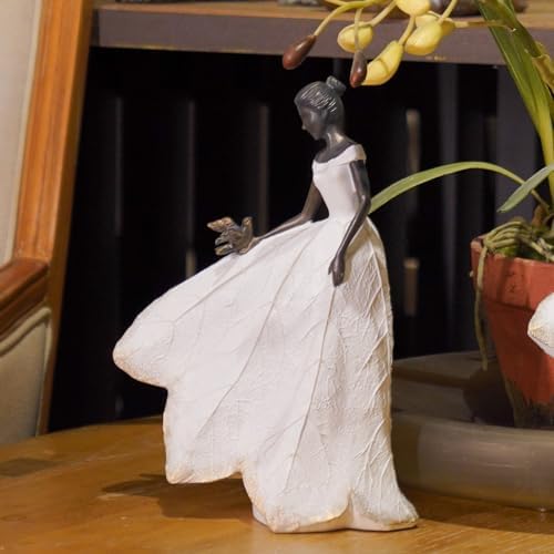 Guichifun Fairy Statue, White, 8.5 x 5.25 x 12 Inch - Image 2