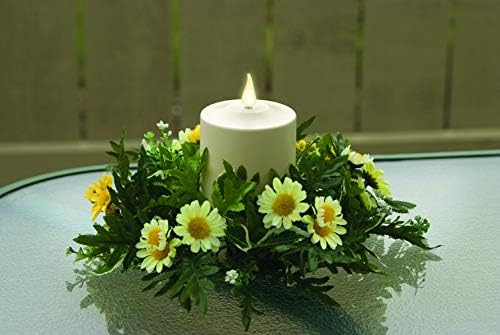 Xodus Battery Operated Pillar Candles, Daily 6h Timer, 4",5",6" 3-Pack - Image 6