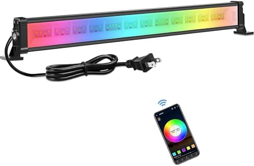 MEIKEE RGB Wall Washer Lights 42W RGBCW Smart APP LED Light Bar by MEIKEE