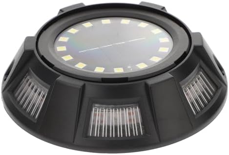 STAHAD 4pcs In-ground Solar Powered Lights with Colorful Light for Pathways by STAHAD