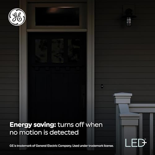 GE LED+ Motion LED Light Bulbs, PAR38 Outdoor Security Floodlights, 15W, Warm White (3 Pack) - Image 5