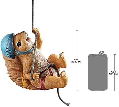 Design Toscano JQ7678 Skyler, The Climbing Squirrel Statue,Full Color - Image 3