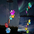Hummingbird Solar Wind Chimes for Outside - Color Changing LED Outdoor Solar Lights Waterproof Windchimes, Home Garden Patio Yard Porch Decoration (Claw) by WCLC