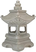 Northlight 13.5" Dark Gray Pagoda Outdoor Garden Statue by Northlight