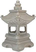 Northlight 13.5" Dark Gray Pagoda Outdoor Garden Statue by Northlight
