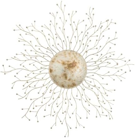 Regal Art & Gift Large Metal Sun Wall Decor, Indoor & Outdoor Sunburst Art by REGALARTGIFT