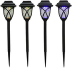 4 Pack Solar Lawn Light 0.5w Ip67 Waterproof for Garden by WOFASHPURET