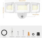 Onforu Dusk to Dawn Flood Lights Outdoor,130W Outdoor Lighting,6500K 13000LM White Super Bright Lights,IP65 Waterproof Hardwired LED Security Lights for Garage,Yard,Outside - Image 6