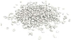 Pure Garden Glow-in-The-Dark Solar Pebble Lights, 500 Ct Blue Decorative Rocks for Flower Beds, Walkways, and Patios by PureGarden