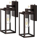 VIANIS Large Bronze Dusk to Dawn Exterior Lighting Fixtures, Waterproof by VIANISLIGHTING