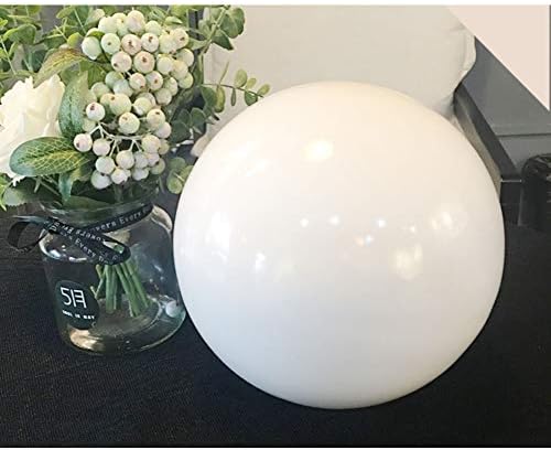 40cm/16inch Diameter Gazing Globe Mirror Ball,White Stainless Steel Polished Reflective Smooth Garden Sphere,Colorful and Shiny Addition to Any Garden or Home - Image 5