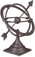 Relaxdays Garden Sundial Antique Design Weatherproof Garden Decoration by Relaxdays