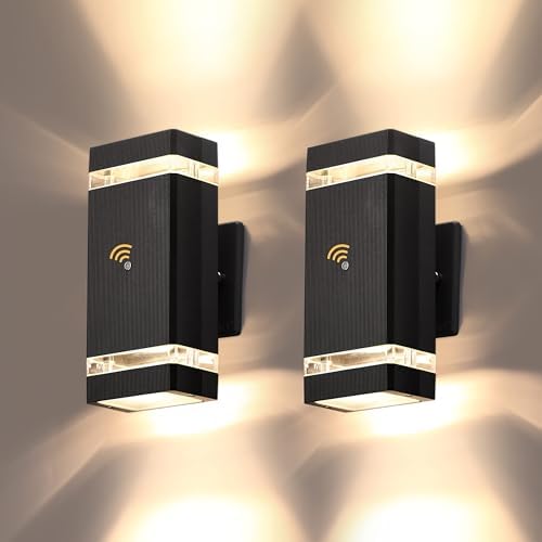 LMP Dusk to Dawn Outdoor Lighting,Aluminum IP65 Waterproof Wall Porch Light by LMP