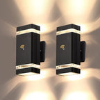 LMP Dusk to Dawn Outdoor Lighting,Aluminum IP65 Waterproof Wall Porch Light by LMP