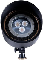 VOLT 12V Black Brass Flood Light & 9W 2700K PAR36 LED Bulb (900 Lumens) - Image 4