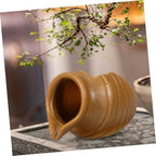 SOLUSTRE Ceramic Courtyard Waterfall Fountain Flowing Water Ornament Indoor Zen Decor for Living Room and Outdoor Landscape 1 Piece - Image 6