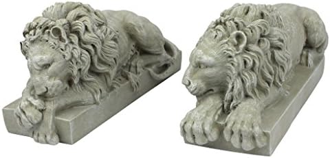 Design Toscano Lions from the Vatican Sculptures - Image 3