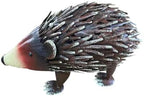 14.17" Iron Hedgehog Statue Garden Outdoor Sculpture Home Patio - Image 5