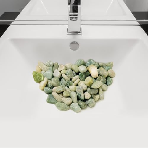 FANTIAN 40 lbs Jade River Rocks for Garden, 1-2 Inch Polished Stones, Decorative Pebbles for Plants Outdoor, Vases, Backyard, Craft and Landscaping - Image 6