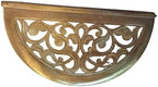Moroccan Brass Wall Lamp Sconce Home Decor, Handmade Lighting Copper Metal Lights Turkish Lamp, Ramadan Candle Lantern, Candle Holder, Indoor Outdoor, Patio, Porch, Shelf, Garden (Symmetry) - Image 6