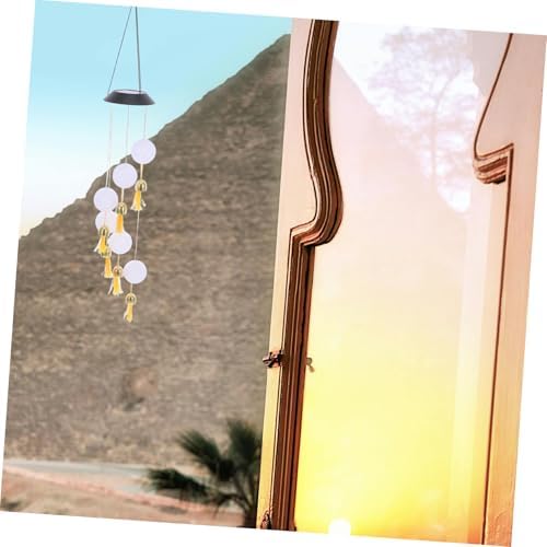 Solar Wind Chimes Lamps Hanging Ball Light Xmas Color Changing - Image 6