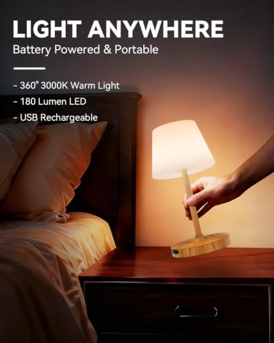 SAIWEYA Outdoor Waterproof Shower Lamp, 8000mAh Rechargeable Bathroom Lamp - Image 5