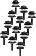 Paradise GL22627 Low Voltage Plastic 4W Path Light (Black, 12 Pack) by ParadiseHerbs