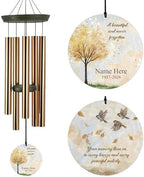 Personalized Wind Chimes Memorial Gifts Keepsake Outside by ExtrabilyOfficial
