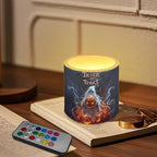 Pumpkin Lantern LED Candles with Remote Timer Color Changing Control for Trick or Treat Decoration Set of 4 Flameless LED Candles Halloween Decorations - Image 3