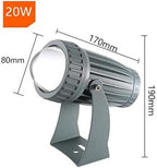 110V-230V Landscape Lights, LED Beam Spotlight Outdoor Waterproof Adjustable Angle, Long Distance Projection Light For Hotel Villa Courtyard Facade Wall Wash Lighting, High Brightness(White,20W(110V-2 - Image 2