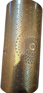 Moroccan Brass Wall Lamp Sconce Home Decor, Handmade Lighting Copper Metal Lights Turkish Lamp, Ramadan Candle Lantern, Candle Holder, Indoor Outdoor, Patio, Porch, Shelf, Garden (Solar) - Image 7