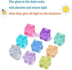 Glow Rocks for Garden, Outdoor Glow in The Dark Stones, 4.4LBs - Image 4